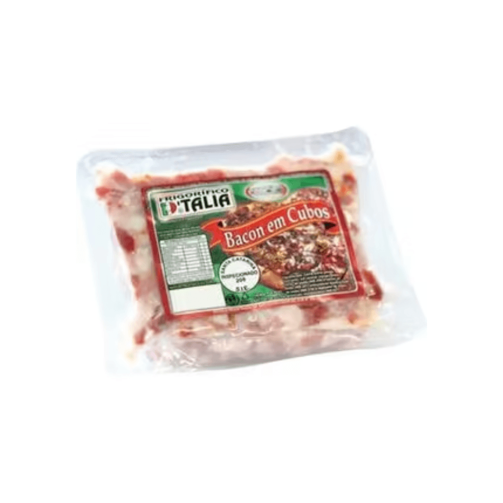 Bacon DItália em Cubos 150g.